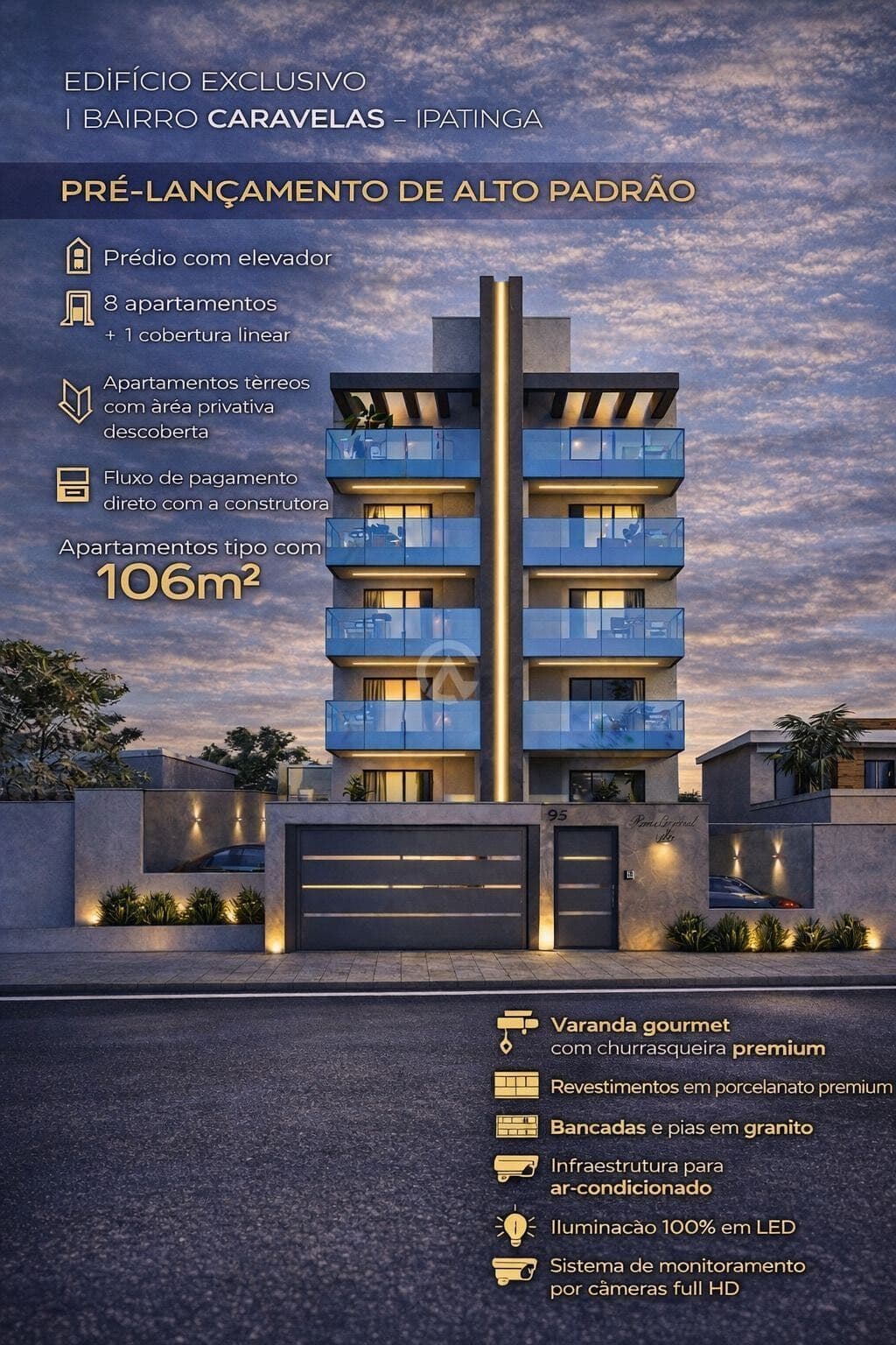 Apartamento na planta / Caravelas