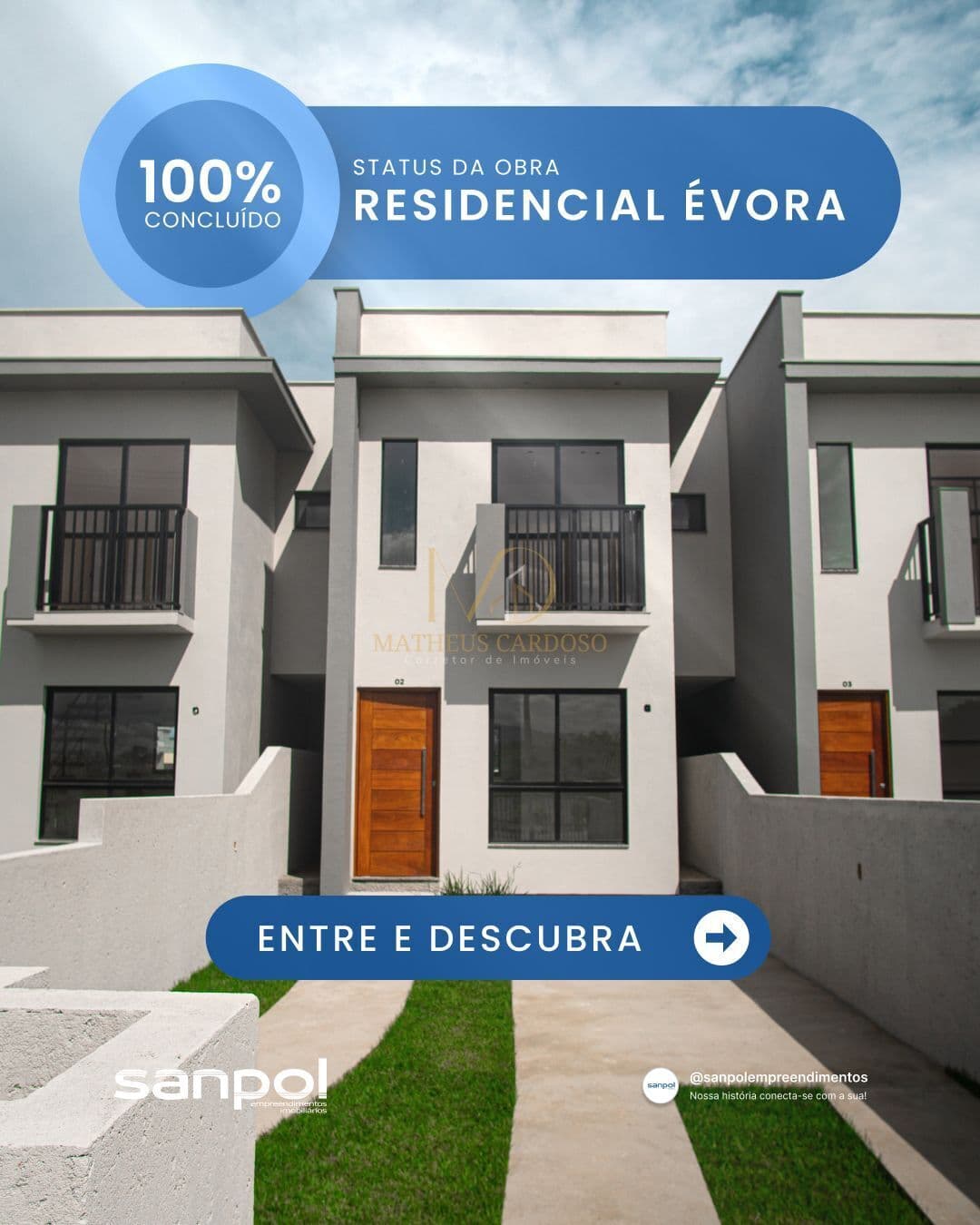 Sobrado com duas suites, em Guarda do Cubatão, Palhoça/SC