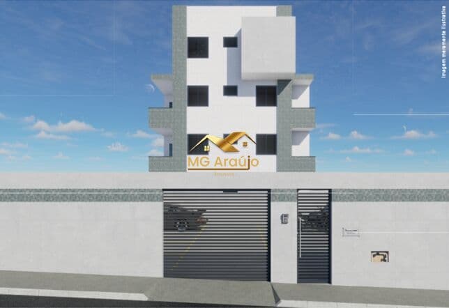 Apartamento com Área Privativa, 02 Quartos, Copacabana, BH.