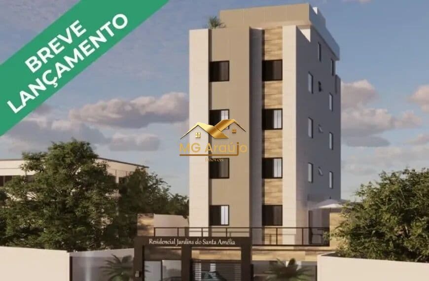 Apartamento Padrão, 02 Quartos, Santa Amelia, BH.