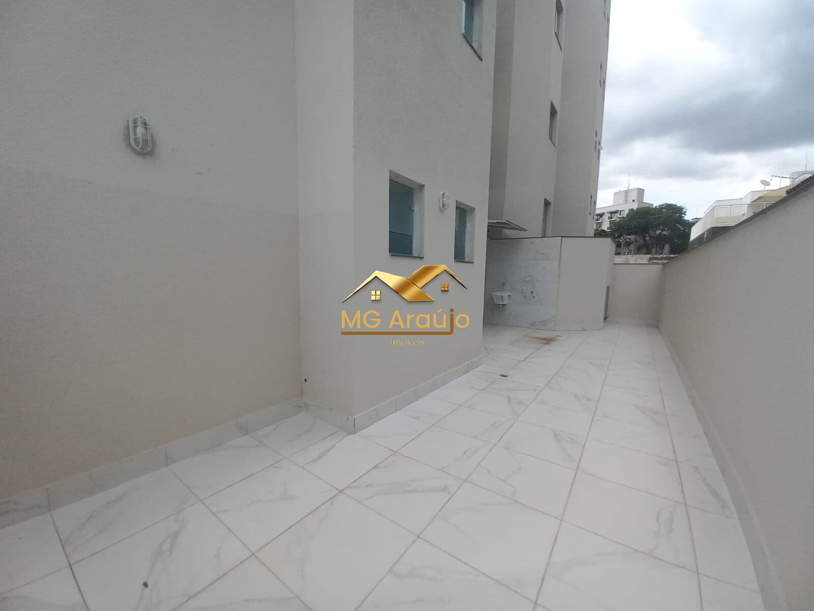 Apartamento área privativa, 02 Quartos, Santa Branca, BH