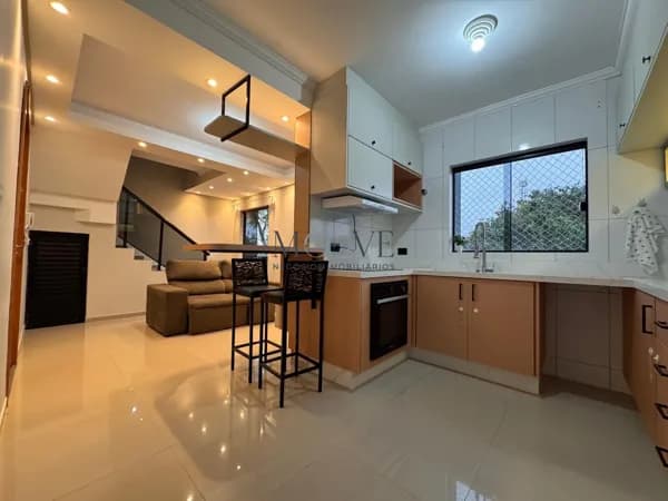 Linda Cobertura Duplex na Cidade Jardim em São José dos Pinhais – 3 Quartos e Terraço Privativ - São José dos Pinhais/PR