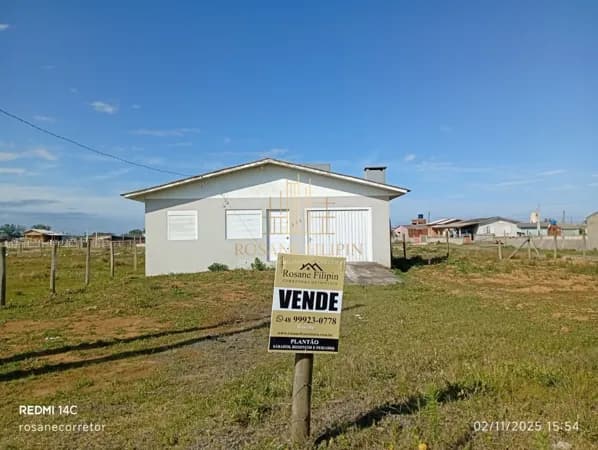 Casa com 3 dormitórios à venda, 90 m² - Meta - Balneário Arroio do Silva/SC
