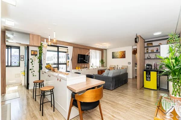Apartamento com 81m² – Sala Ampliada – 2 Quartos (1 Suíte) – Cabral