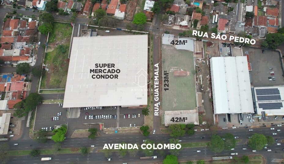 Terreno de 5.000m² na Avenida Colombo em Maringá-PR
