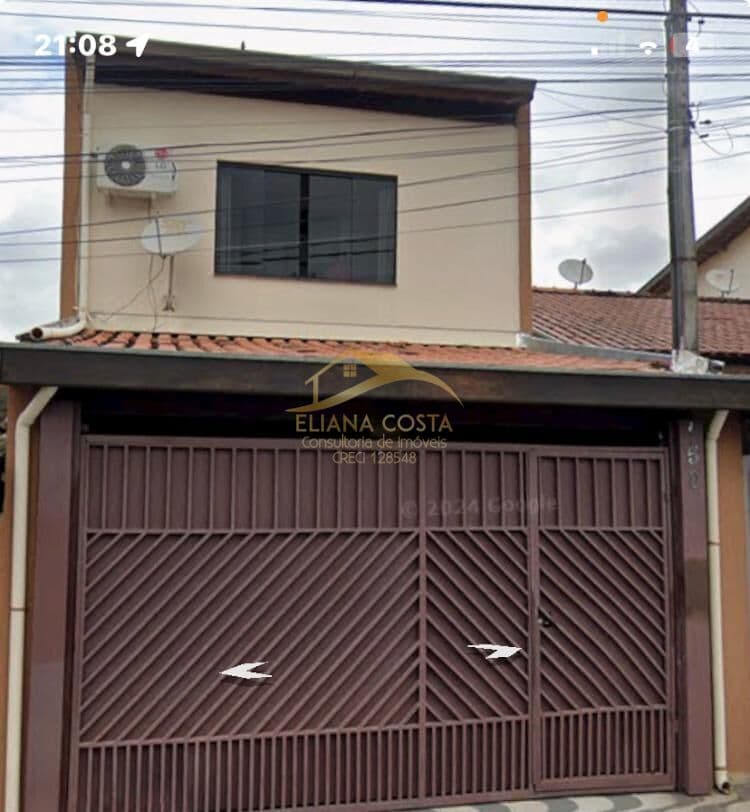 Sobrado à venda no Residencial Novo Horizonte em Taubaté/SP – 3 dormitórios, 2 suítes e área com churrasqueira