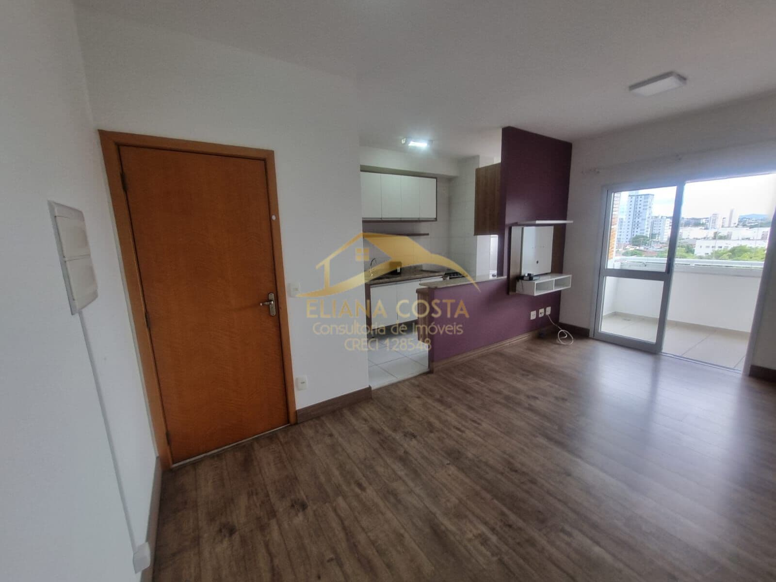 Apartamento para alugar na Vila São José em Taubaté/SP – 2 dormitórios (1 suíte) com sacada e espaço gourmet