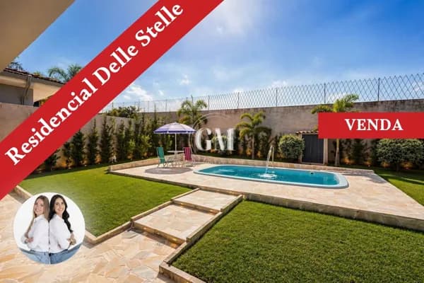 Casa à Venda no Residencial Delle Stelle em Louveira | 3 suítes, Piscina e Área Gourmet