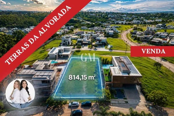 Terreno à venda no Terras da Alvorada em Jundiaí | 807m² com vista