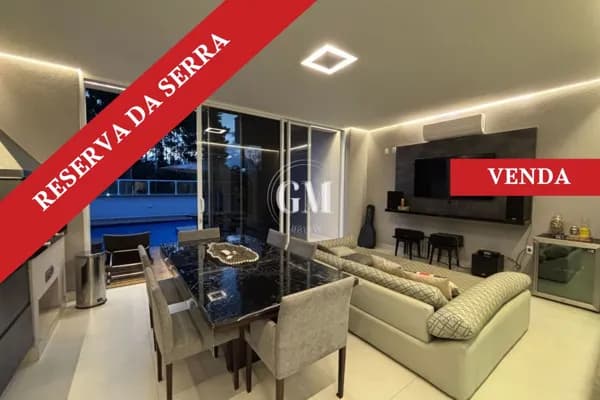 Casa Térrea no Condomínio Reserva da Serra - Jundiaí, SP