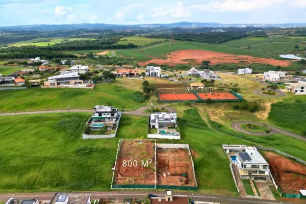 Terreno com Projeto incluso à venda no Condomínio Fazenda Serra Azul II – Itupeva/SP