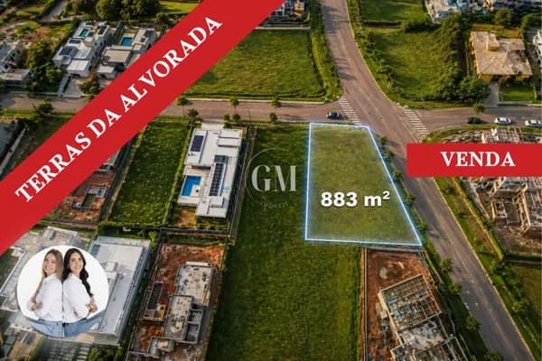 Lote de Esquina com Potencial Arquitetônico no Terras da Alvorada