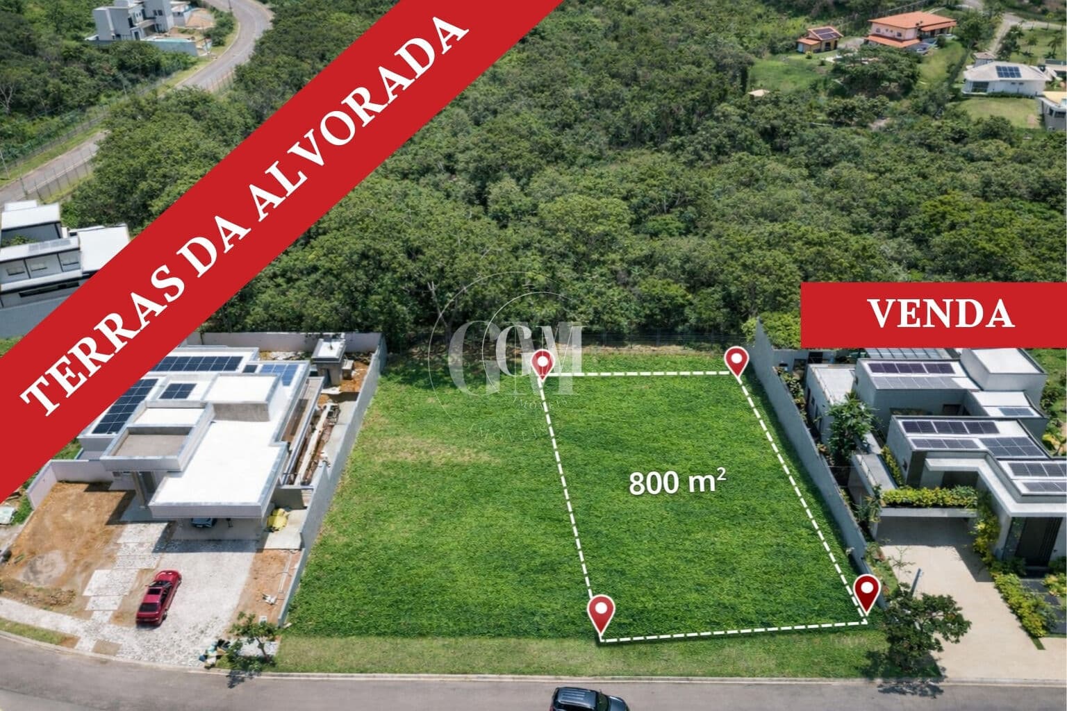 Terreno Plano em Condomínio Fechado – Topografia Ideal, Infraestrutura Completa e Pronto para Seu Projeto