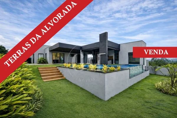 Casa Alto Padrão Térrea com 4 suítes