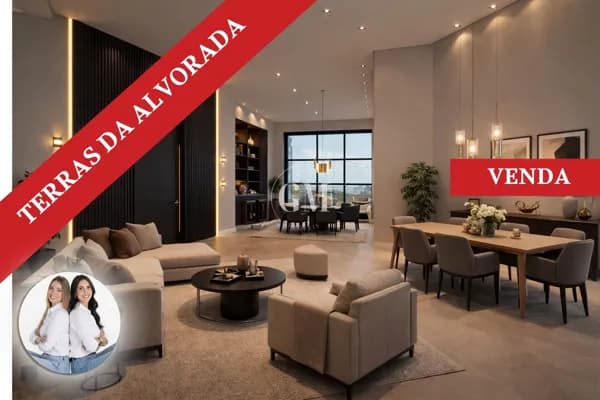 Casa Alto Padrão à Venda no Condomínio Terras da Alvorada em Jundiaí | 4 Suítes, Vista Serra do Japi, Terreno de Esquina