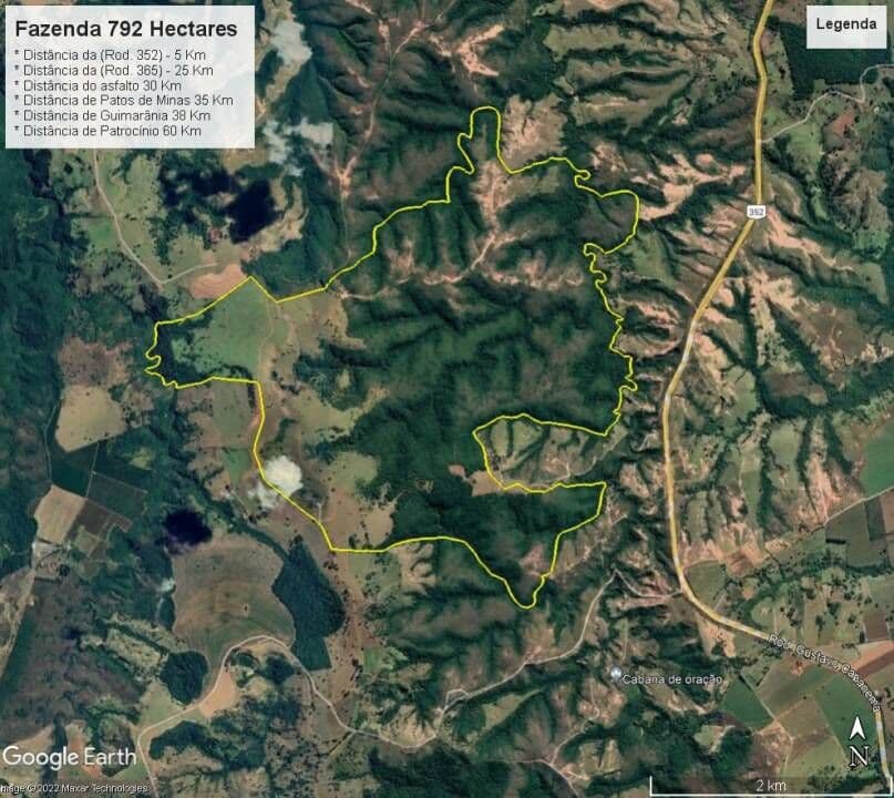 Fazenda Venda Patos de Minas/MG 1000 metros altitude dupla aptidão