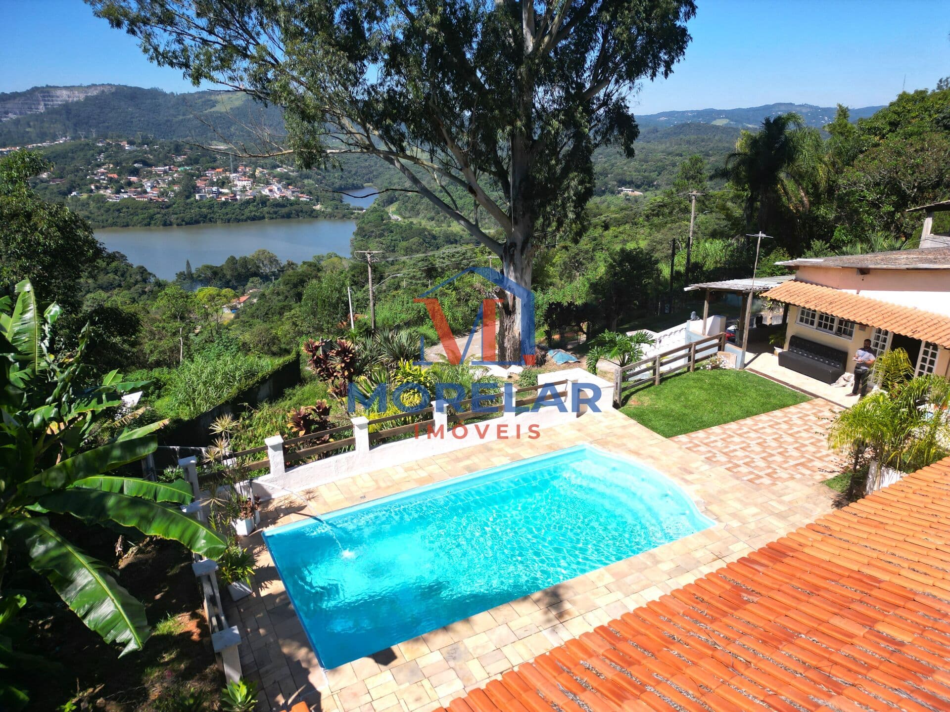 Chácara com vista para a REPRESA com3 quatos à venda, 1.200m² por R$ 619.500,00 - Caceia - Mairiporã/SP