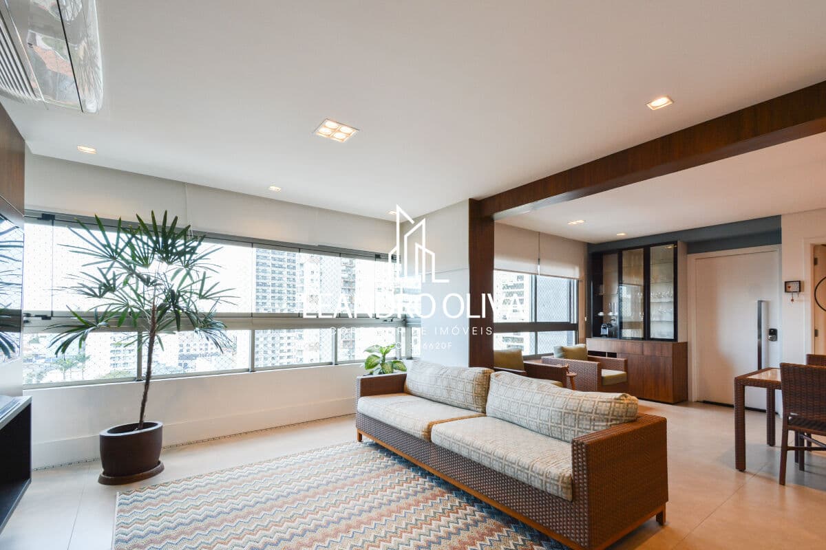 Apartamento para venda em Vila Clementino com 3 quartos, sendo 3 suítes , 113m²