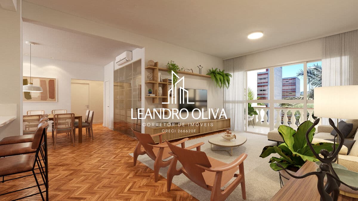 Apartamento para venda em Higienópolis com 4 quartos, sendo 3 suítes , 177m²