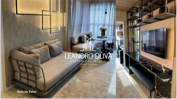 Apartamento tipo para venda em Vila Clementino com 1 quarto, sendo 1 suíte, 51m²