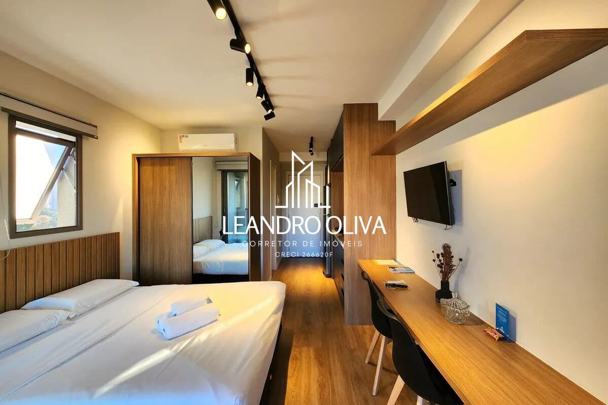 Studio à venda em Moema – 29 m² | Próximo ao Shopping Ibirapuera e Metrô