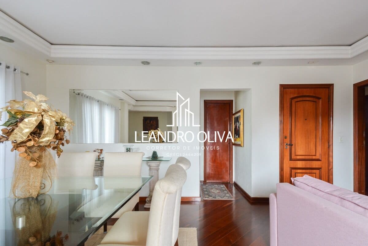 Apartamento para venda em Mirandópolis com 3 quartos, sendo 3 suítes , 144m²