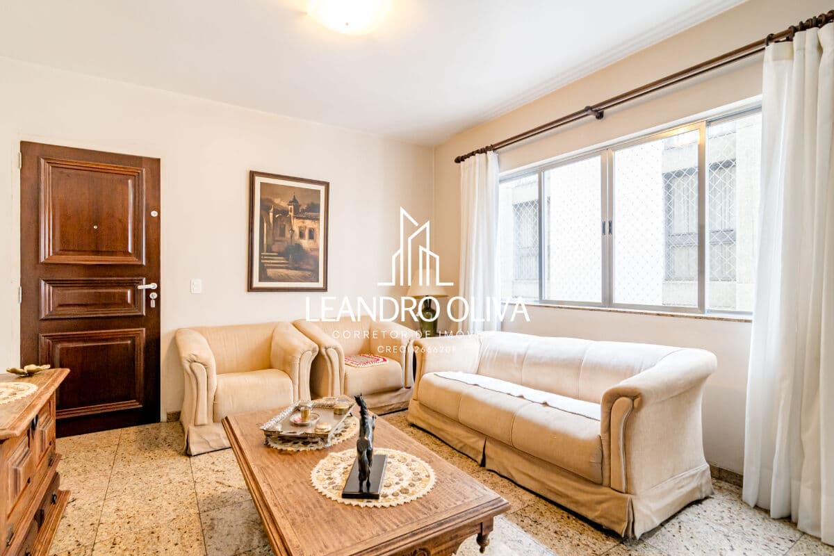 Apartamento tipo para venda em Jardim Paulista com 3 quartos, sendo 1 suíte, 124m²