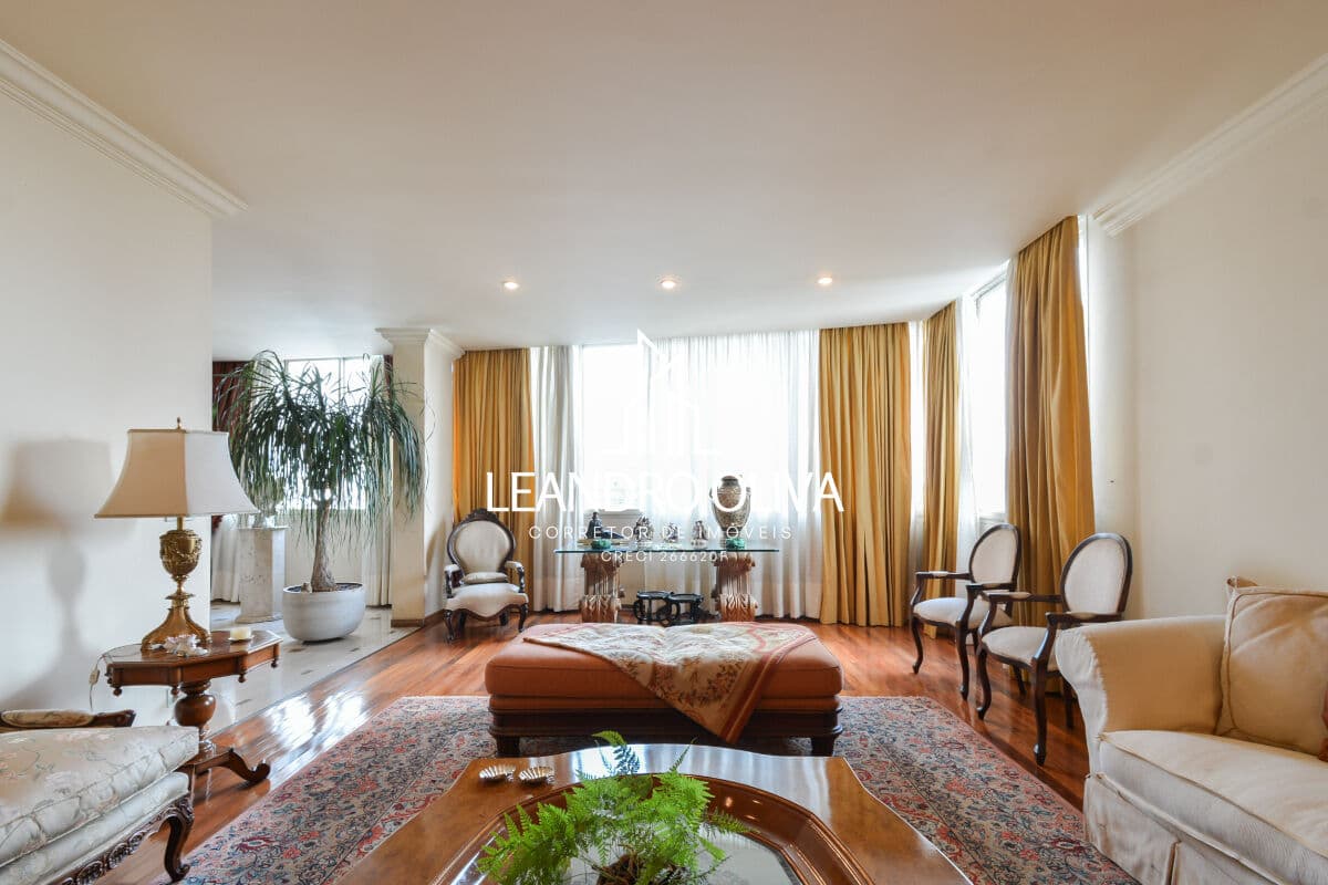 Apartamento para venda em Paraíso com 4 quartos, sendo 4 suítes , 414m²