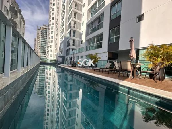 Apartamento 2 quartos com suíte e 1 vaga no Centro de Joinville | Lazer completo