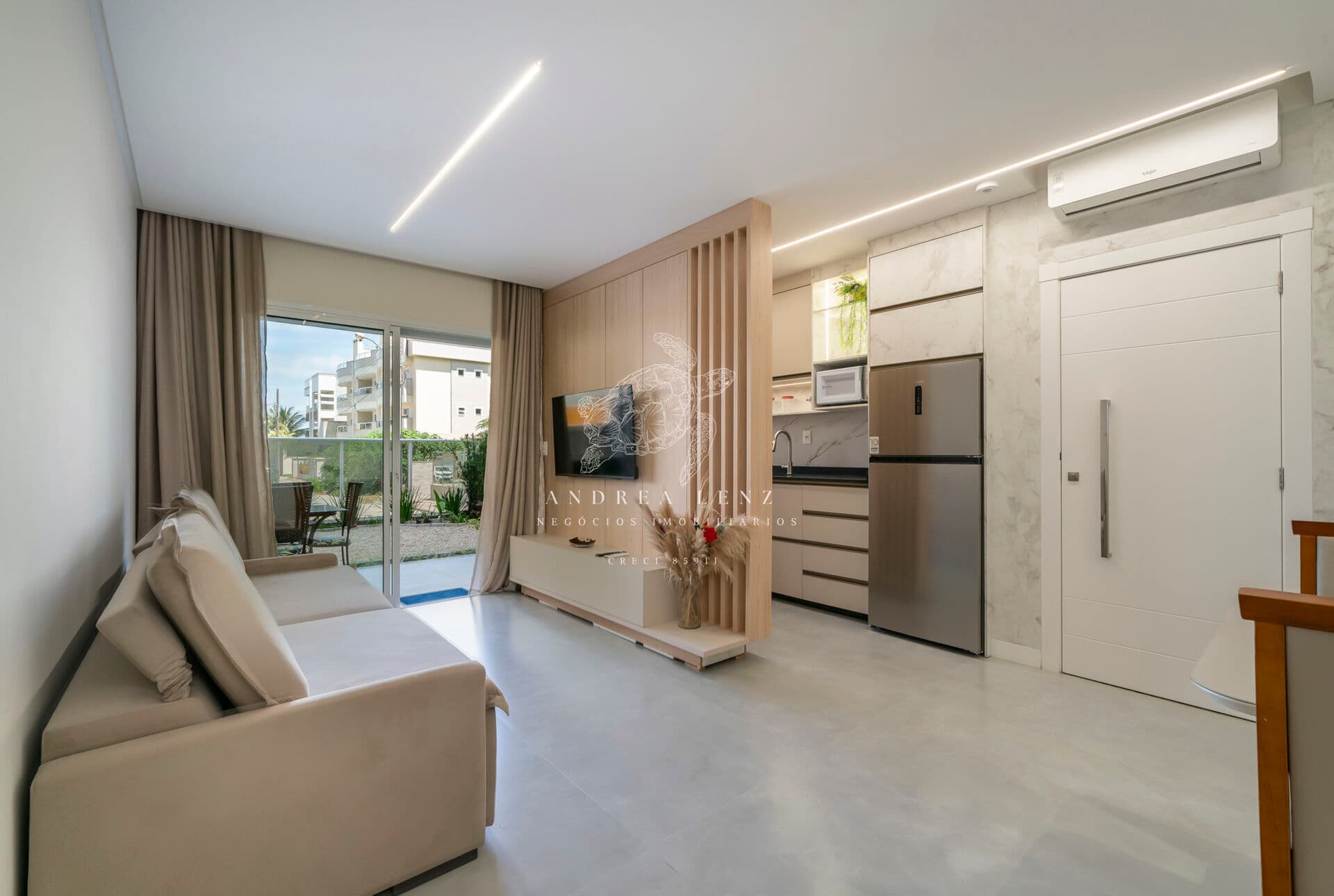 Apartamento térreo mobiliado em Mariscal, Bombinhas – SC