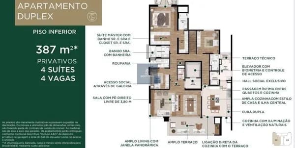 Apartamento Cobertura Duplex em Alphaville, Barueri/SP