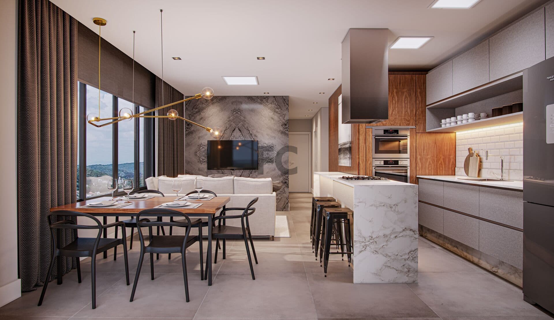 Apartamento 3 quartos - GreenView