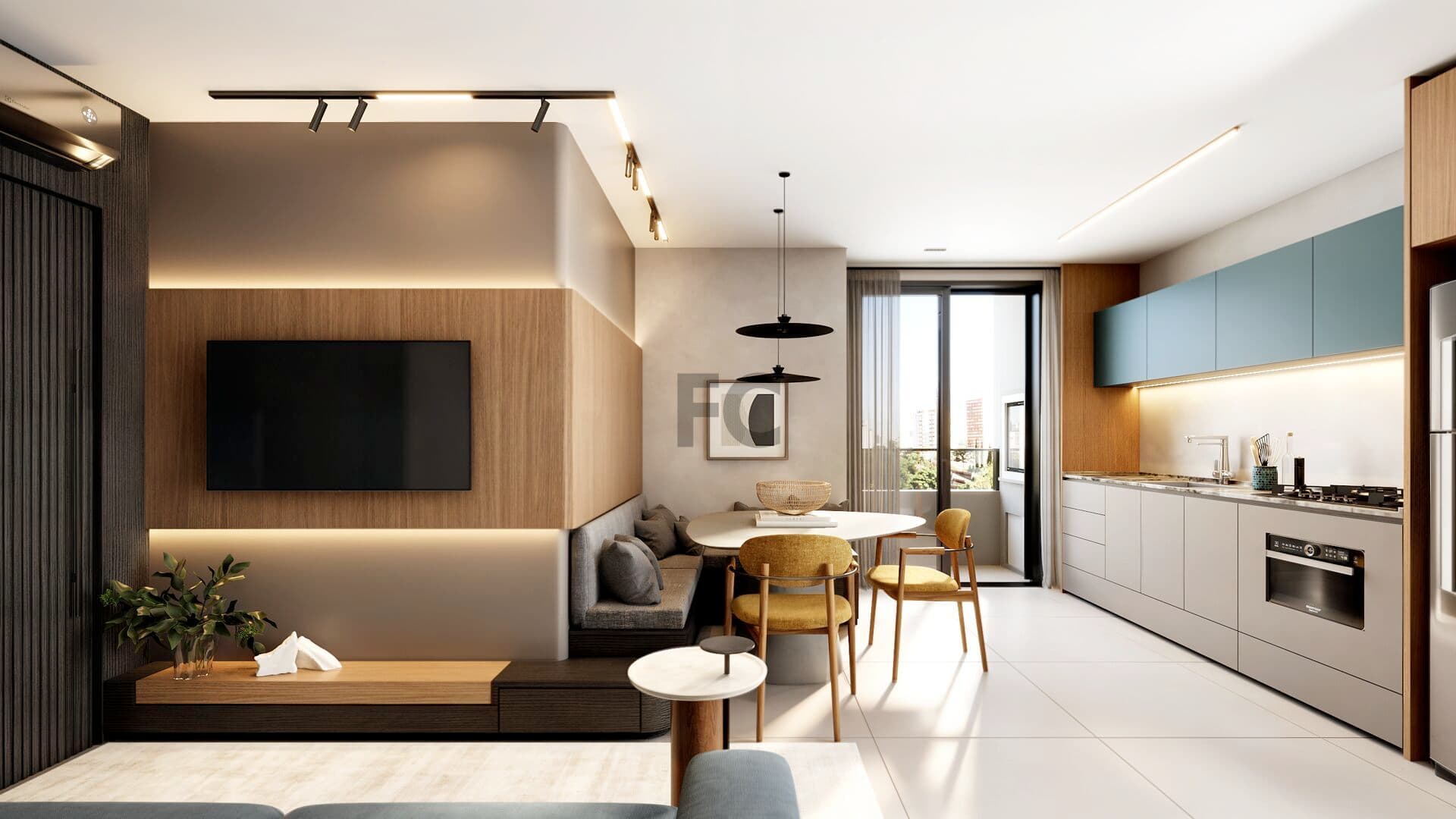 Apartamento 2 quartos - Verso