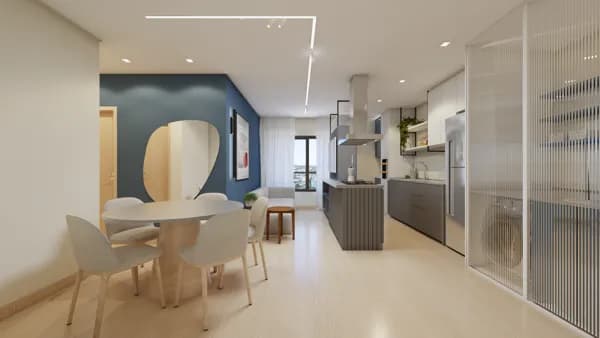 Apartamento 2 quartos - Viplan Glória