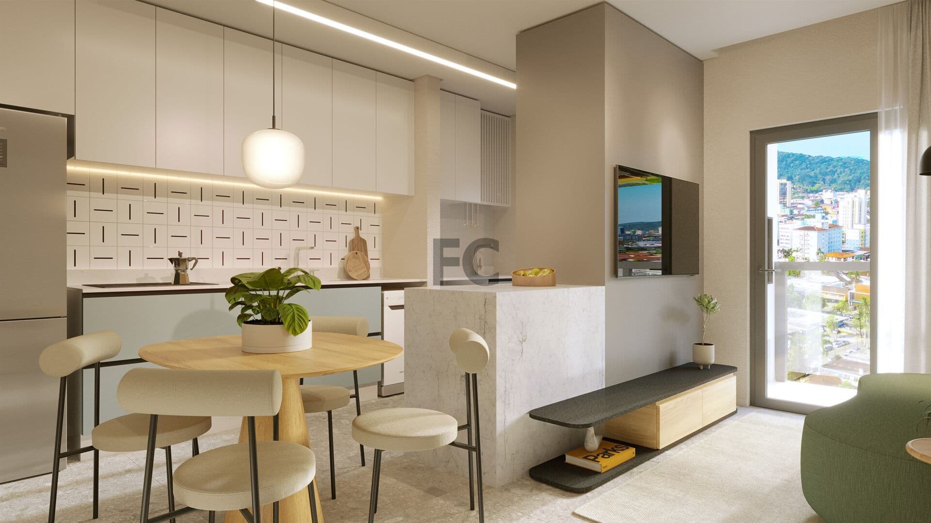 Apartamento 1 quarto - River