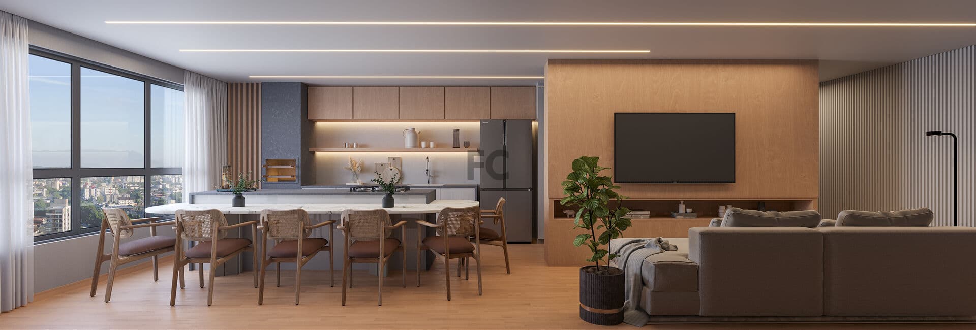 Apartamento 3 quartos - ART