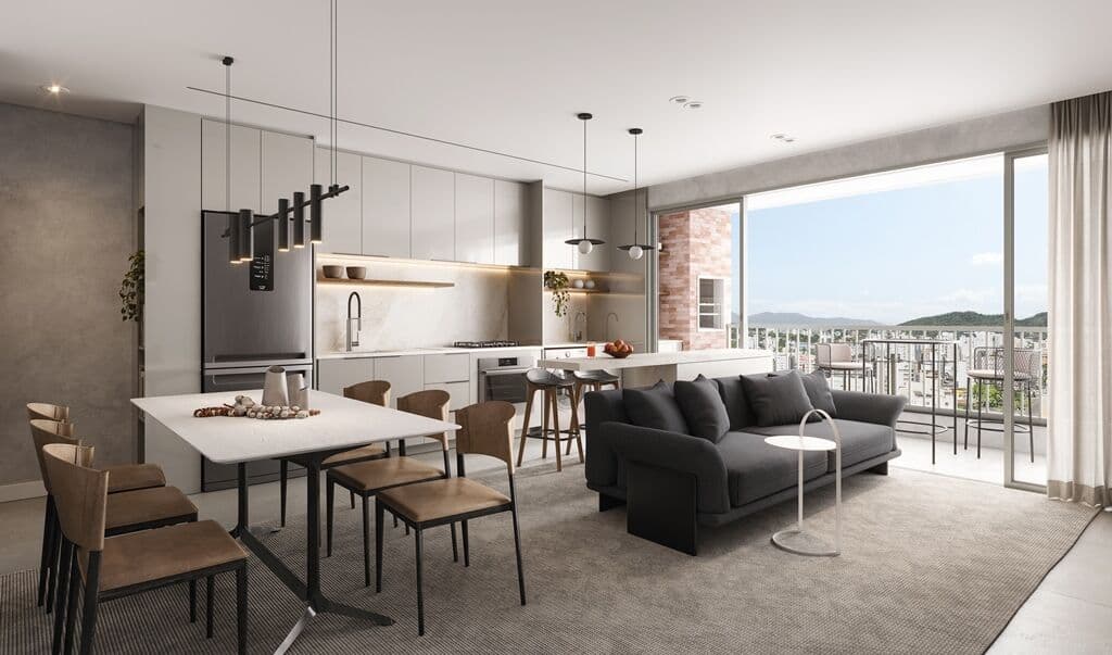Apartamento 2 quartos - Cora