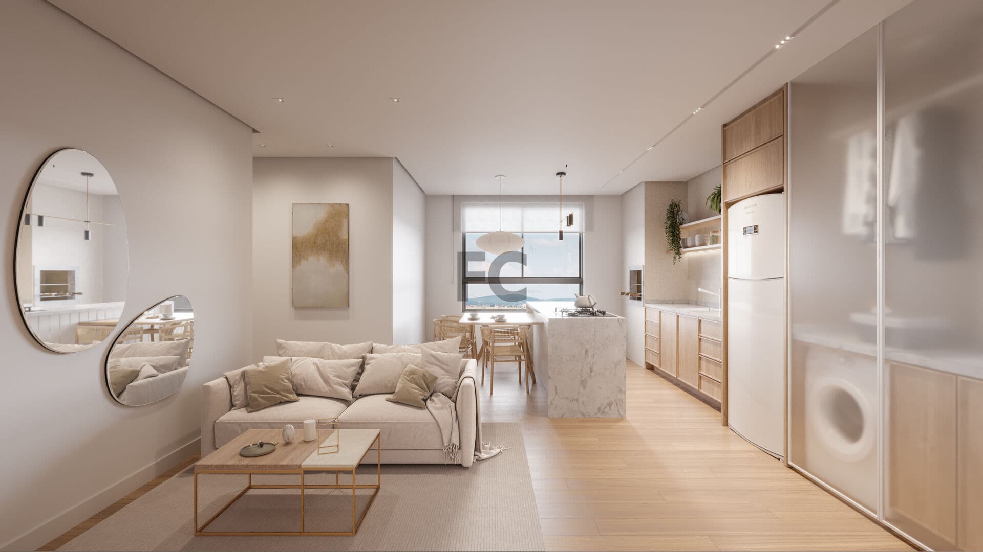 Apartamento 2 quartos - Dot