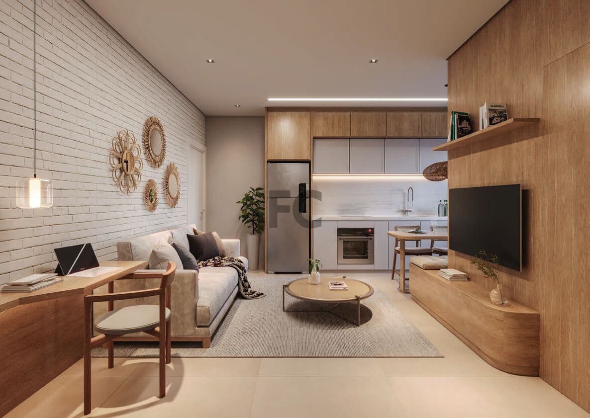 Apartamento 2 quartos - Dualité