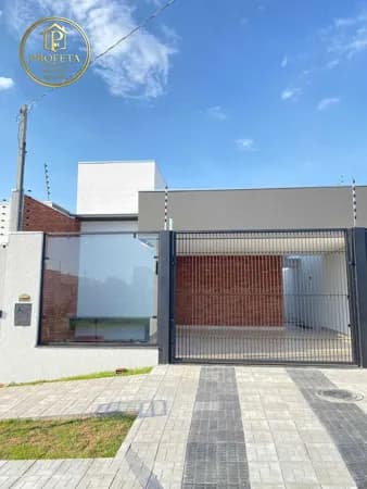 Casa Nova Alto Padrão com 127m² no Jardim Munique - Maringá