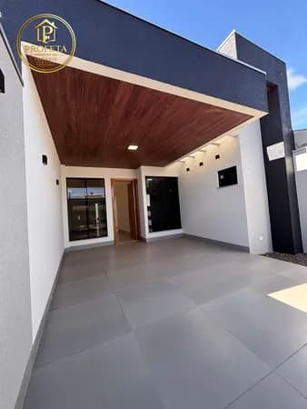 Casa Nova de 105m² com 3 Dormitórios (1 Suíte) no Jardim Novo Oásis - Maringá