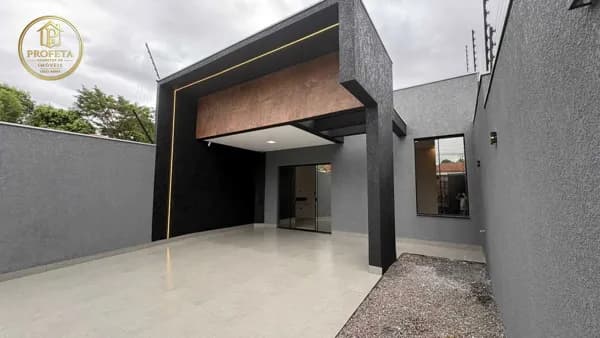 Casa Moderna de 75m² com 3 Dormitórios no Loteamento Madrid