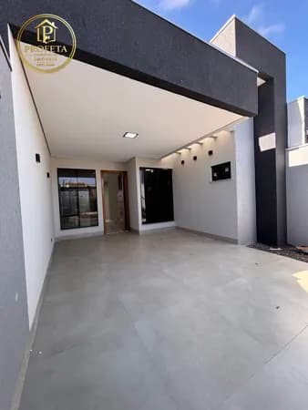 Casa Nova de 105m² com 3 Dormitórios (1 Suíte) no Jardim Novo Oásis - Maringá