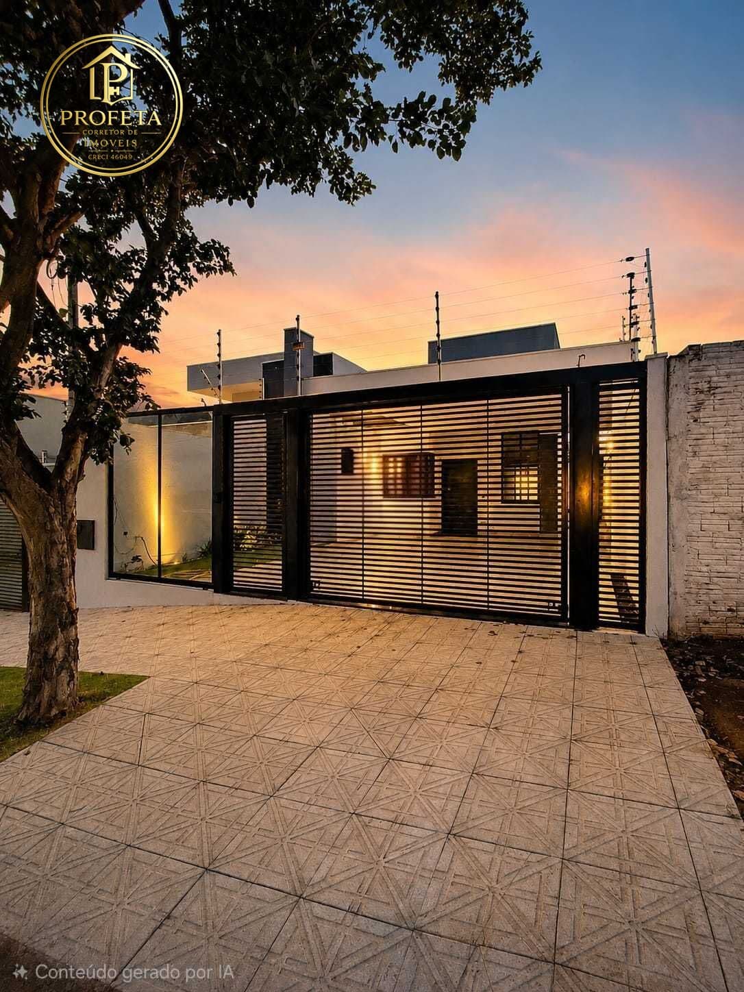 Casa Jardim Espanha 125m² 3 dormitórios (1suite) Maringá-PR