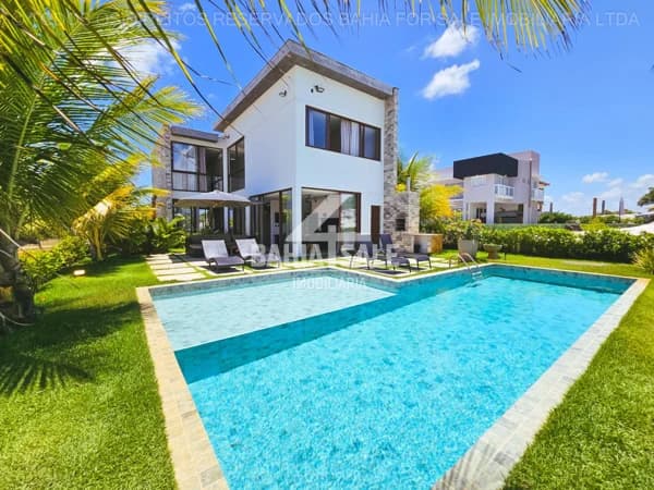 Casa em Reserva Sauípe: 4 Suítes, 250m² Construídos, Lazer Completo e Acesso a Praias Paradisíacas!