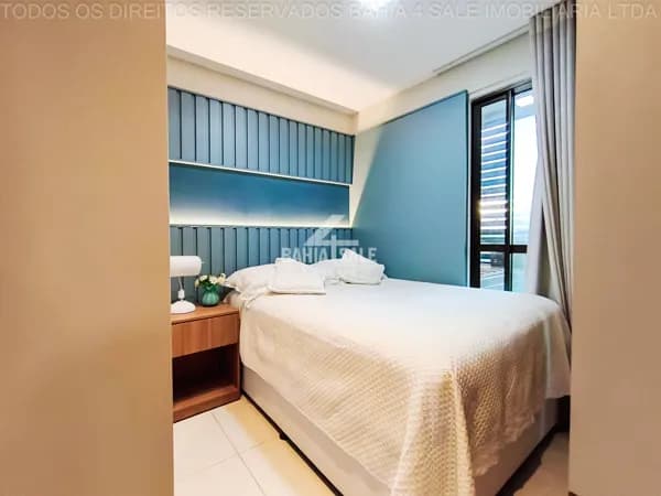 Studio Mobiliado para Locação em Salvador | Vista Mar | Ilha de Mykonos