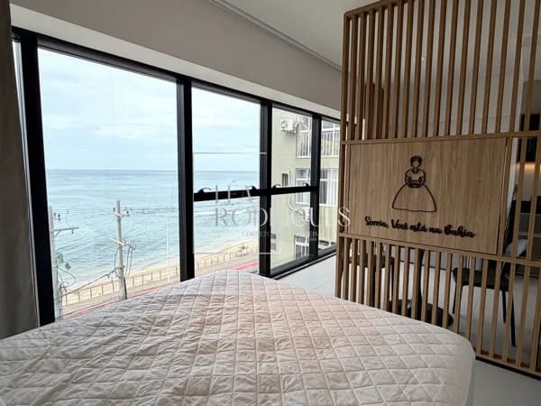 Apartamento Studio Decorado em Ondina pronto para morar