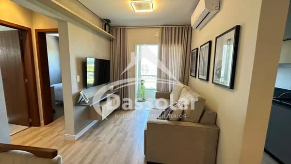 Apartamento Totalmente mobiliado