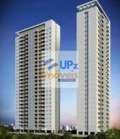 Apartamento, porteira fechada em andar alto, Alphaville, com 51m², 1 dormitório, com varanda, 1 banheiro ,área de serviço, 1 vaga coberta