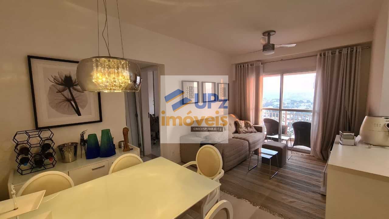 Apartamento, porteira fechada em andar alto, Alphaville, com 51m², 1 dormitório, com varanda, 1 banheiro ,área de serviço, 1 vaga coberta